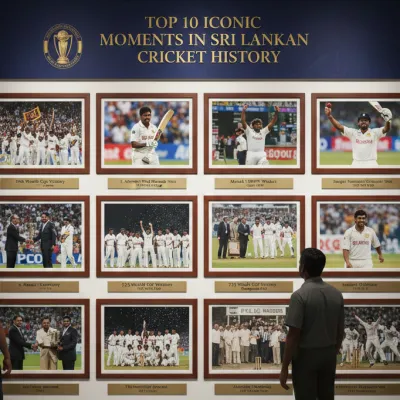 Top 10 Iconic Moments in Sri Lankan Cricket History
